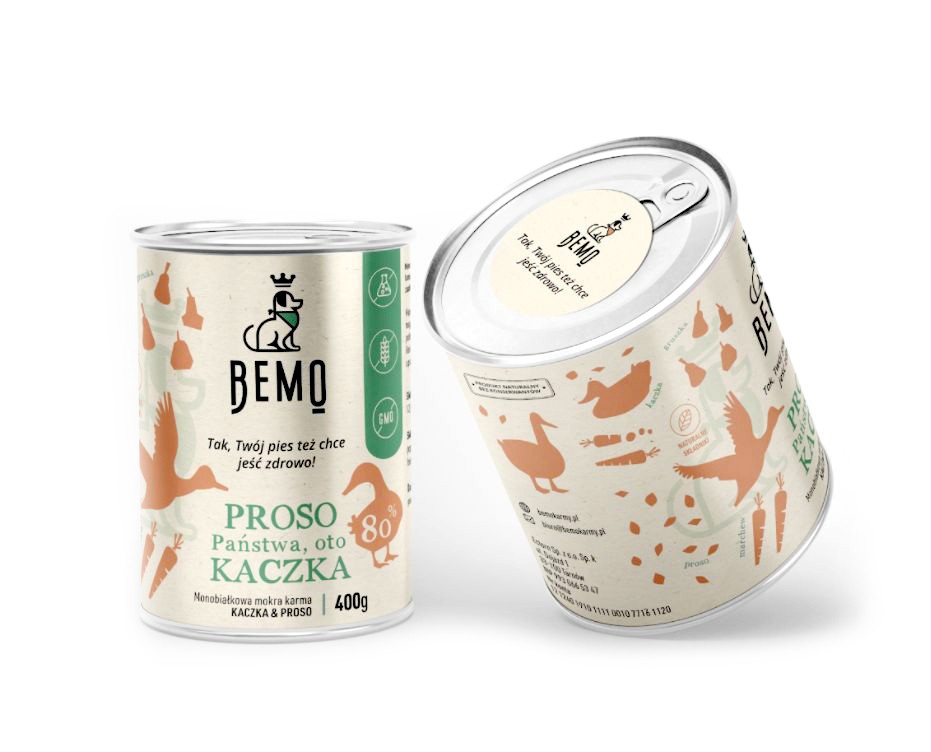 KARMA MOKRA DLA PSA - PROSO Państwa, oto KACZKA!