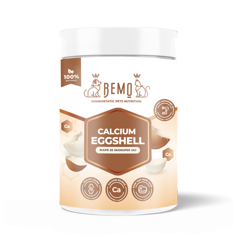 Bemo Calcium EggShell - wapń ze skorupek jaj dla psa i kota Bemo Calcium EggShell - wapń ze skorupek jaj dla psa i kota