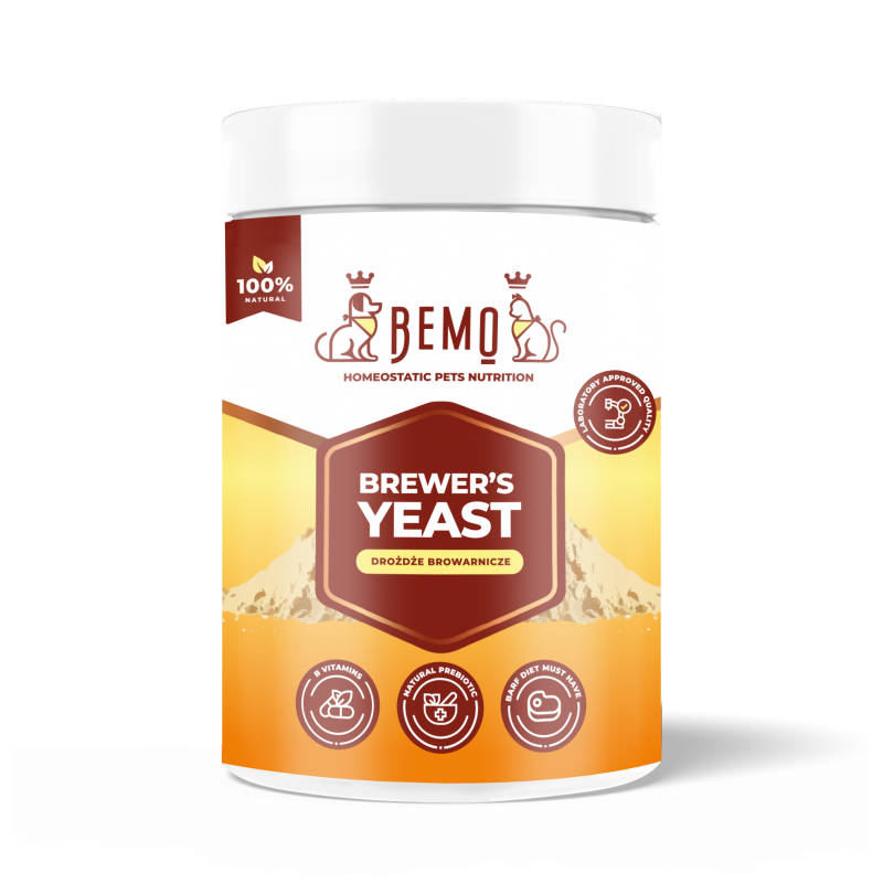 Bemo Brewer's Yeast - drożdże browarnicze dla psa i kota Bemo Brewer's Yeast - drożdże browarnicze dla psa i kota