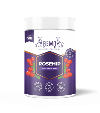 Bemo Rosehip - owoc dzikiej róży dla psa i kota