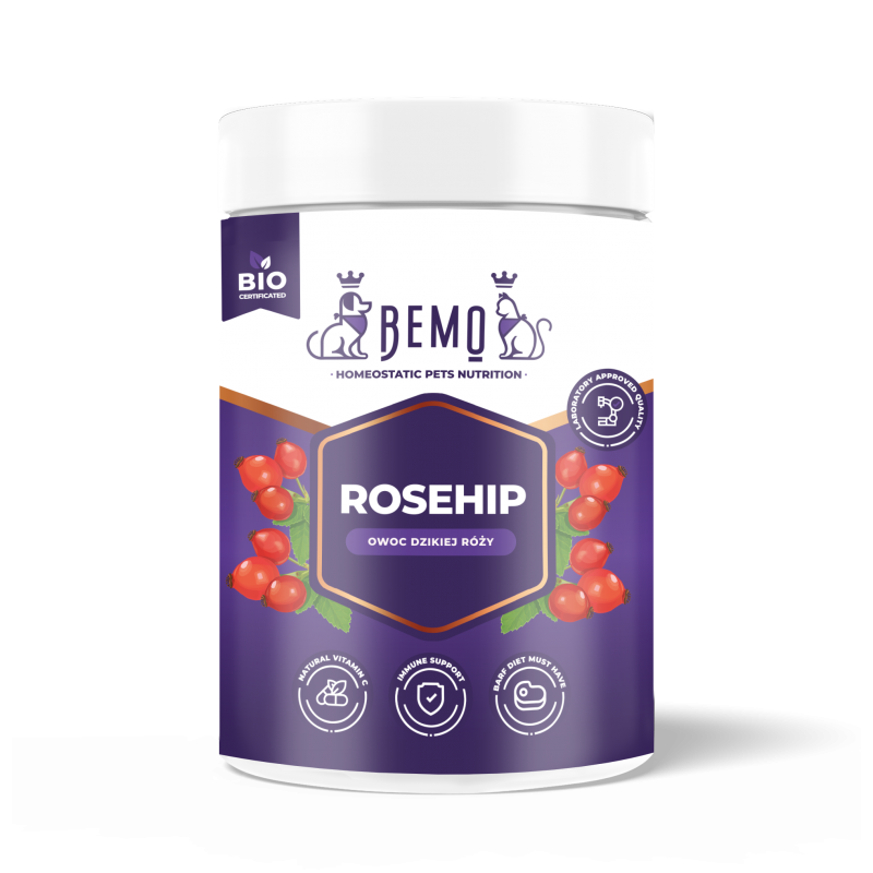 Bemo Rosehip - owoc dzikiej róży dla psa i kota Bemo Rosehip - owoc dzikiej róży dla psa i kota