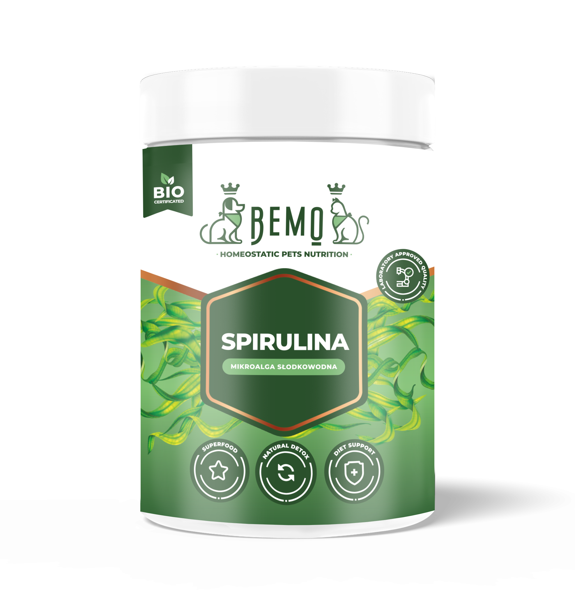 Bemo Spirulina - mikroalga słodkowodna dla psa i kota