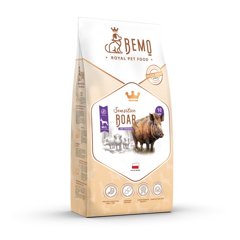 Bemo Sensitive Boar - hipoalergiczna karma sucha dla psa z dzikiem