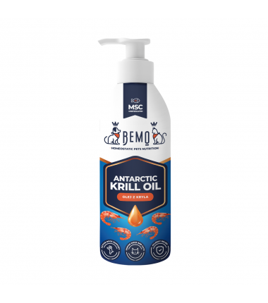Bemo Antarctic Krill - olej z kryla dla psa i kota