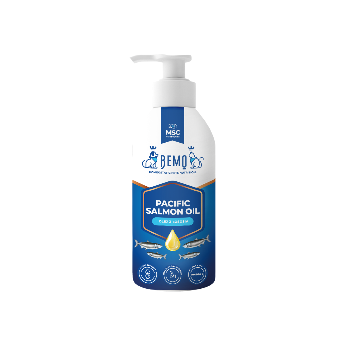 Pacific Salmon Oil - olej z łososia dla psa i kota