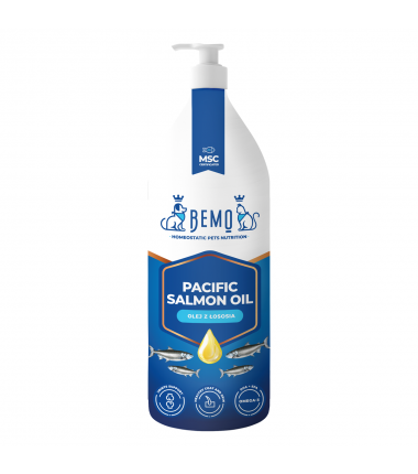Pacific Salmon Oil - olej z łososia dla psa i kota