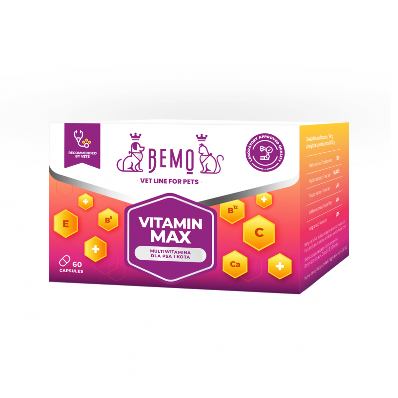 Vitamin Max - multiwitamina dla psa i kota Vitamin Max - multiwitamina dla psa i kota
