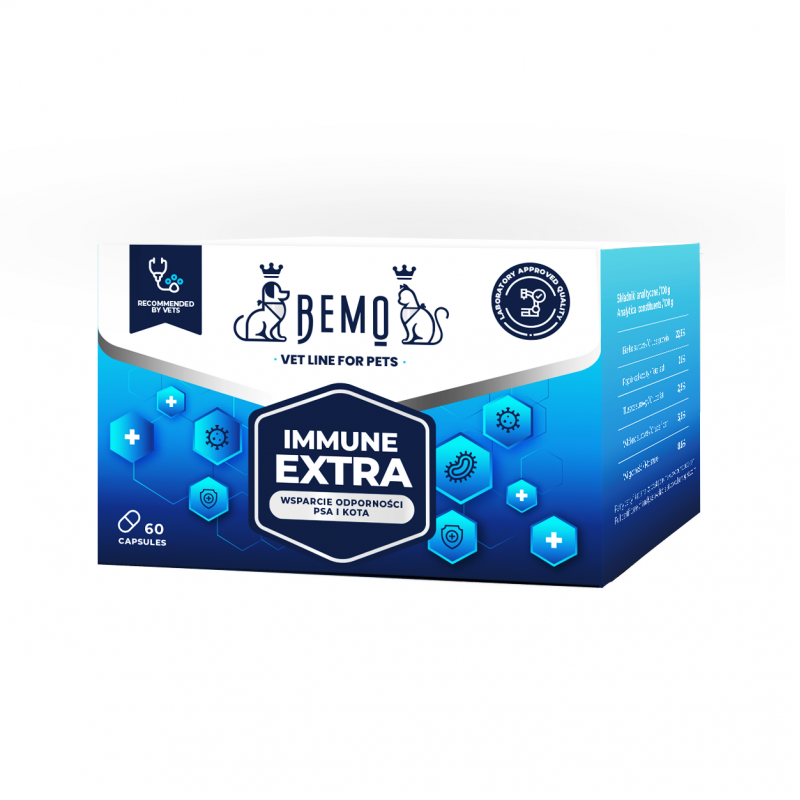 Immune Extra - wsparcie odporności dla psa i kota Immune Extra - wsparcie odporności dla psa i kota