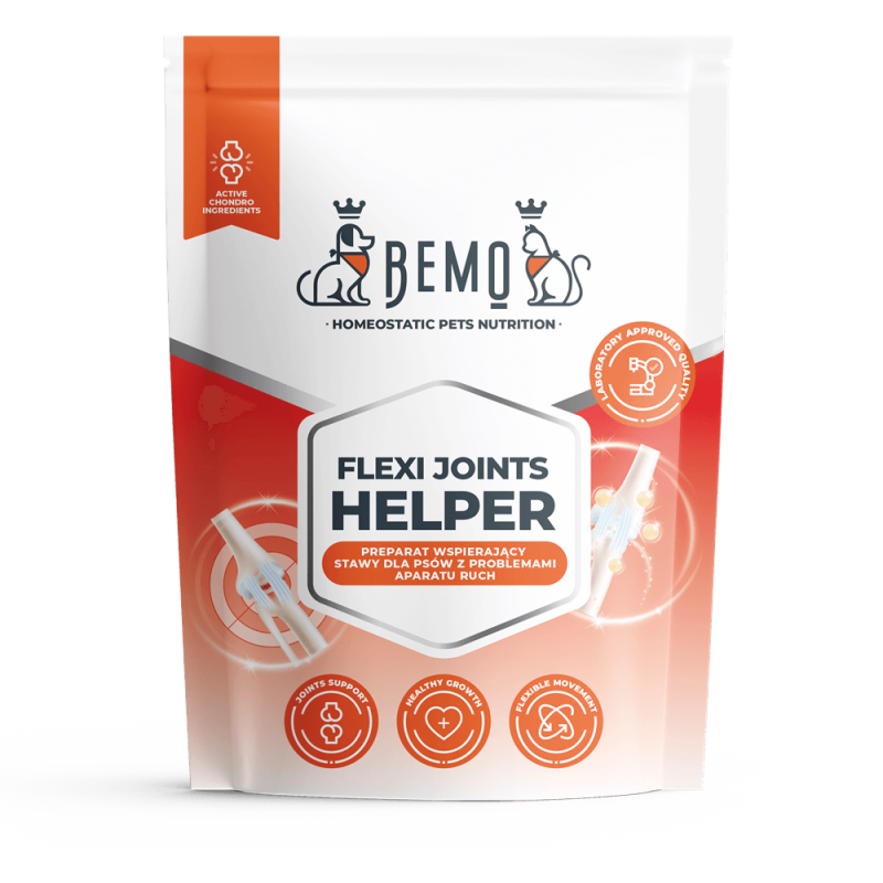 Bemo Flexi Joints Helper - suplement na stawy dla psów z problemami aparatu ruchu Bemo Flexi Joints Helper - suplement na stawy dla psów z problemami aparatu ruchu