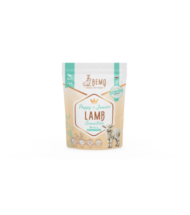 Bemo Puppy & Junior Sensitive Lamb - hipoalergiczna karma sucha dla szczeniąt z jagnięciną