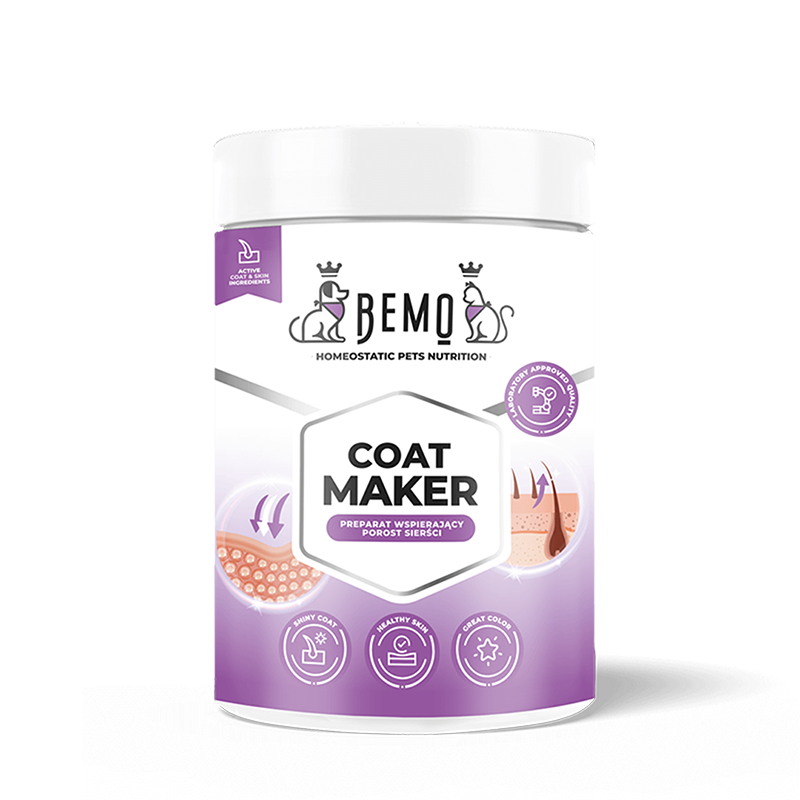 Bemo Coat Maker - suplement na porost sierści dla psów Bemo Coat Maker - suplement na porost sierści dla psów